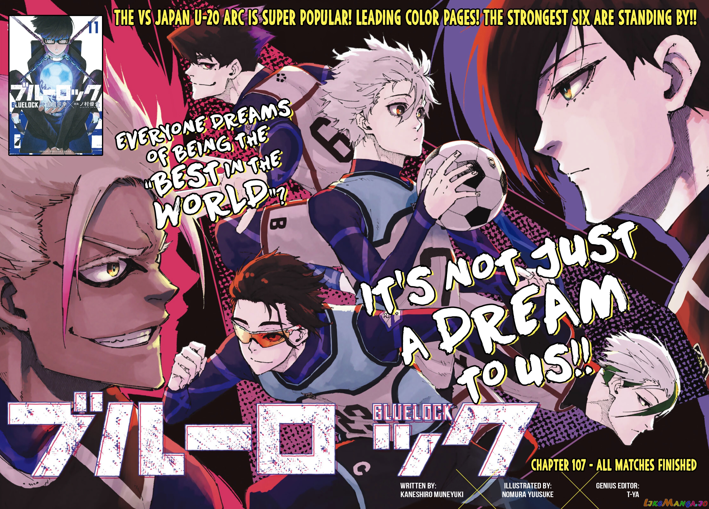 Blue Lock Chapter 107 image 01